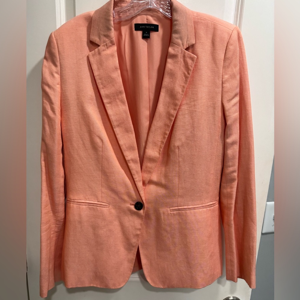 Ann Taylor Coral Blazer for Women